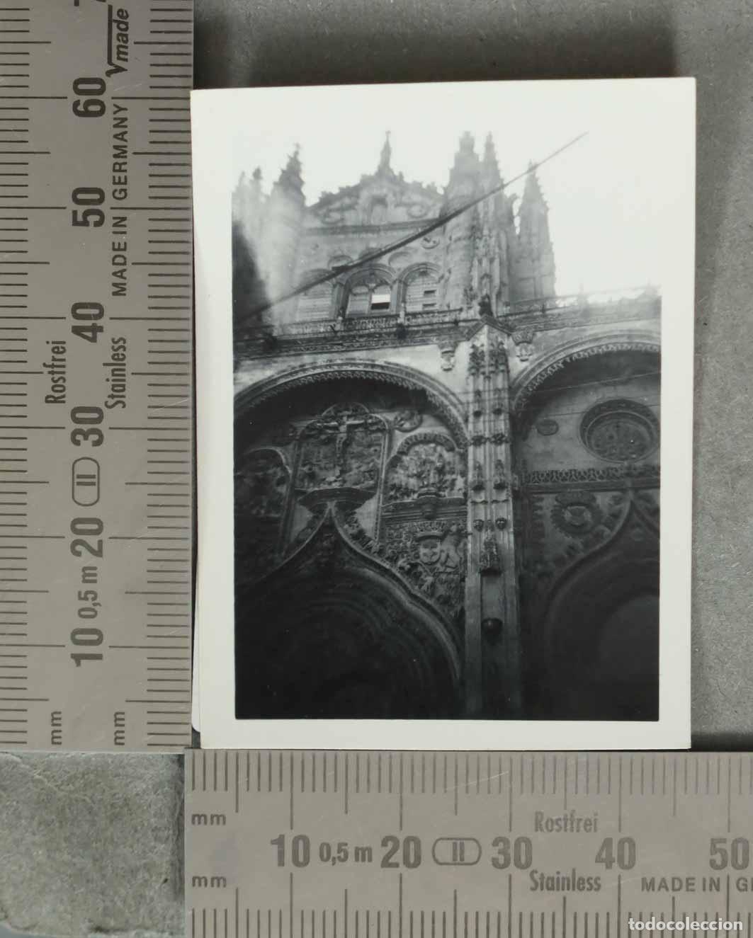 Photographie ancienne: FOTOGRAFIA. Salamanca - Catedral Nueva - Fachada 1955
