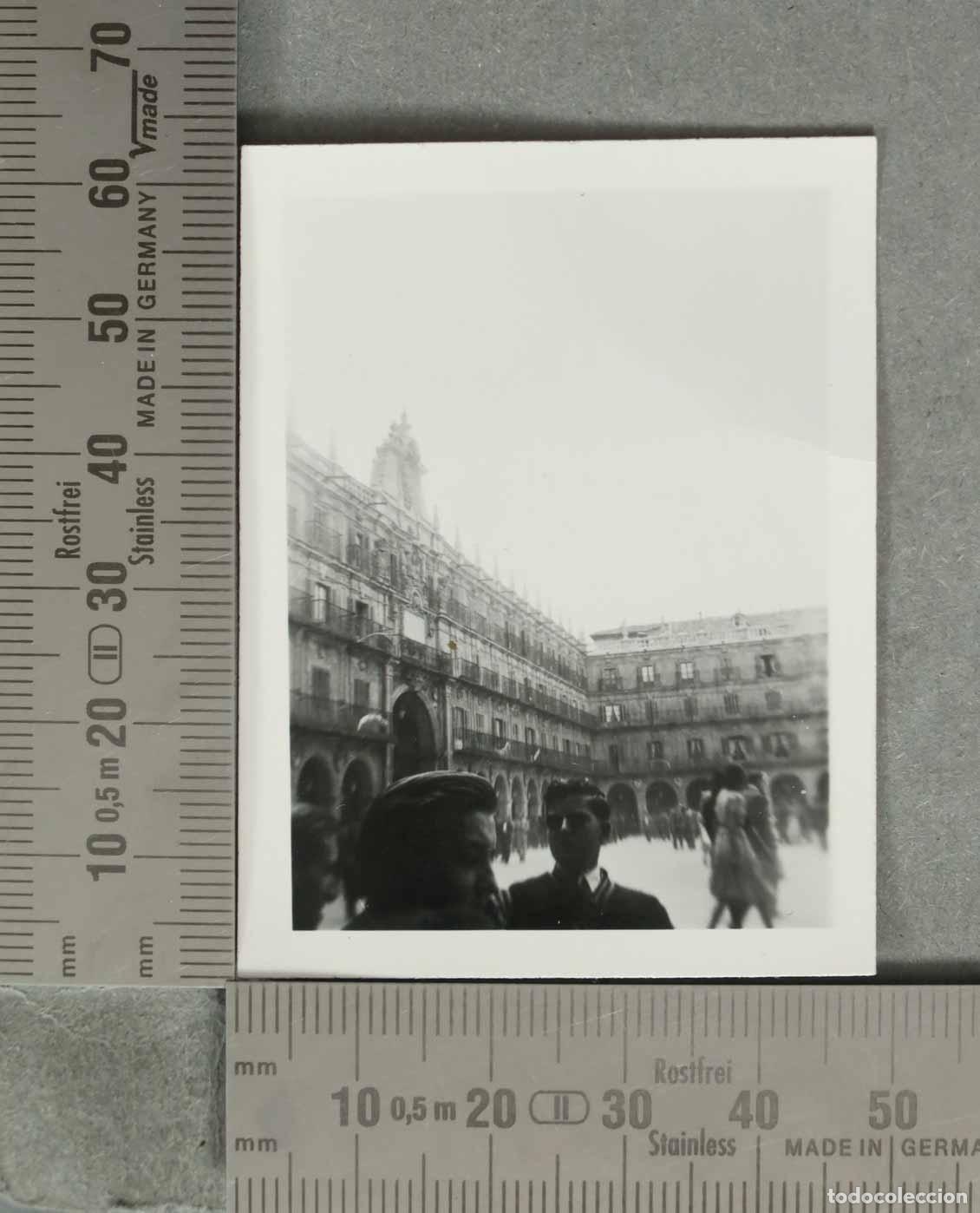 Photographie ancienne: FOTOGRAFIA. Plaza Mayor - Salamanca 1955