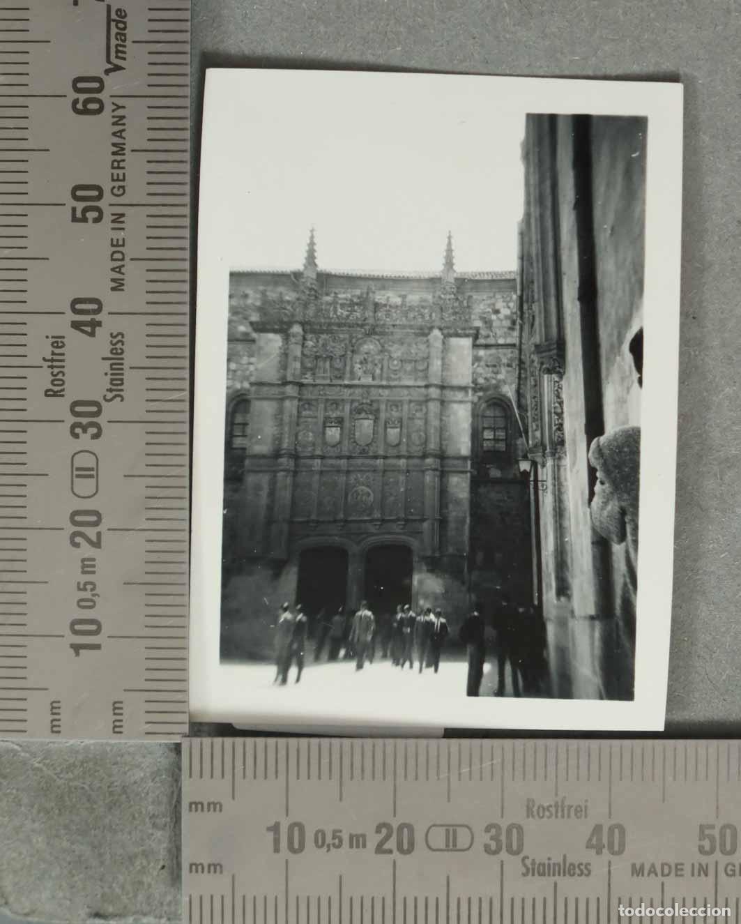 Fotograf&iacute;a antigua: FOTOGRAFIA. Salamanca - Fachada de la Universidad - 1955