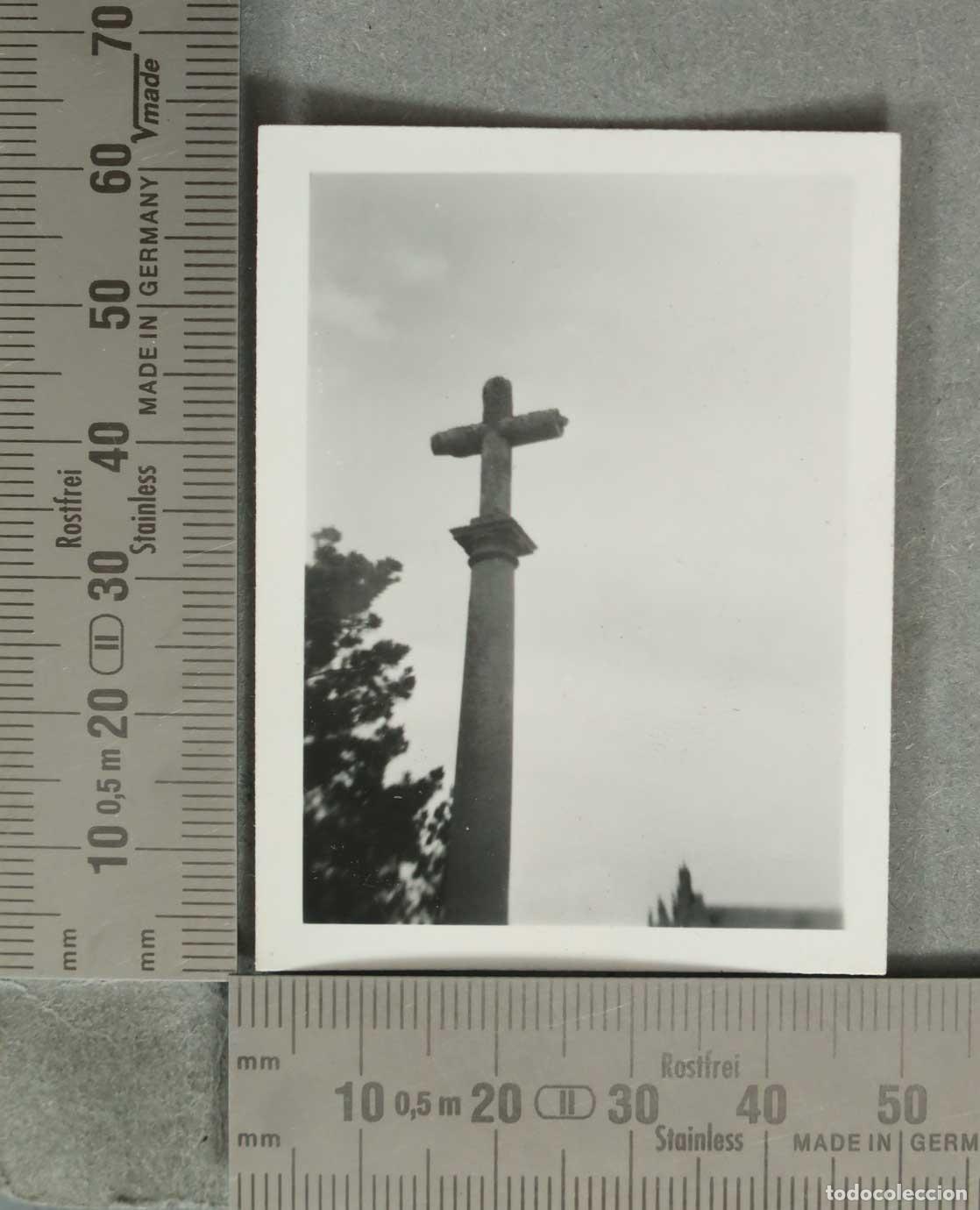 Fotografia antiga: FOTOGRAFIA. Crucero de piedra - SALAMANCA 1955