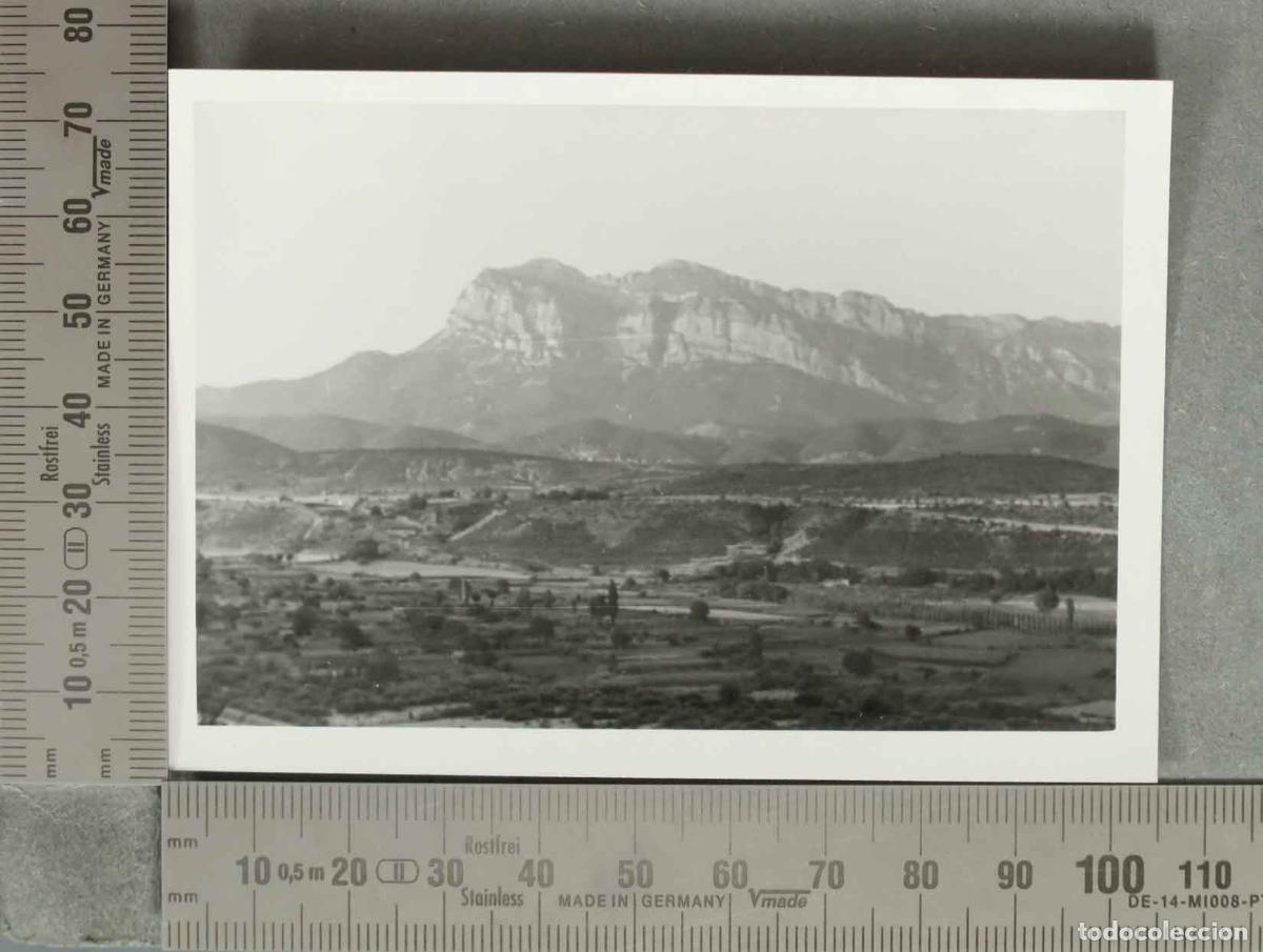 Fotografia antiga: FOTOGRAFIA. Pe&ntilde;a Monta&ntilde;osa. A IDENTIFIFCAR