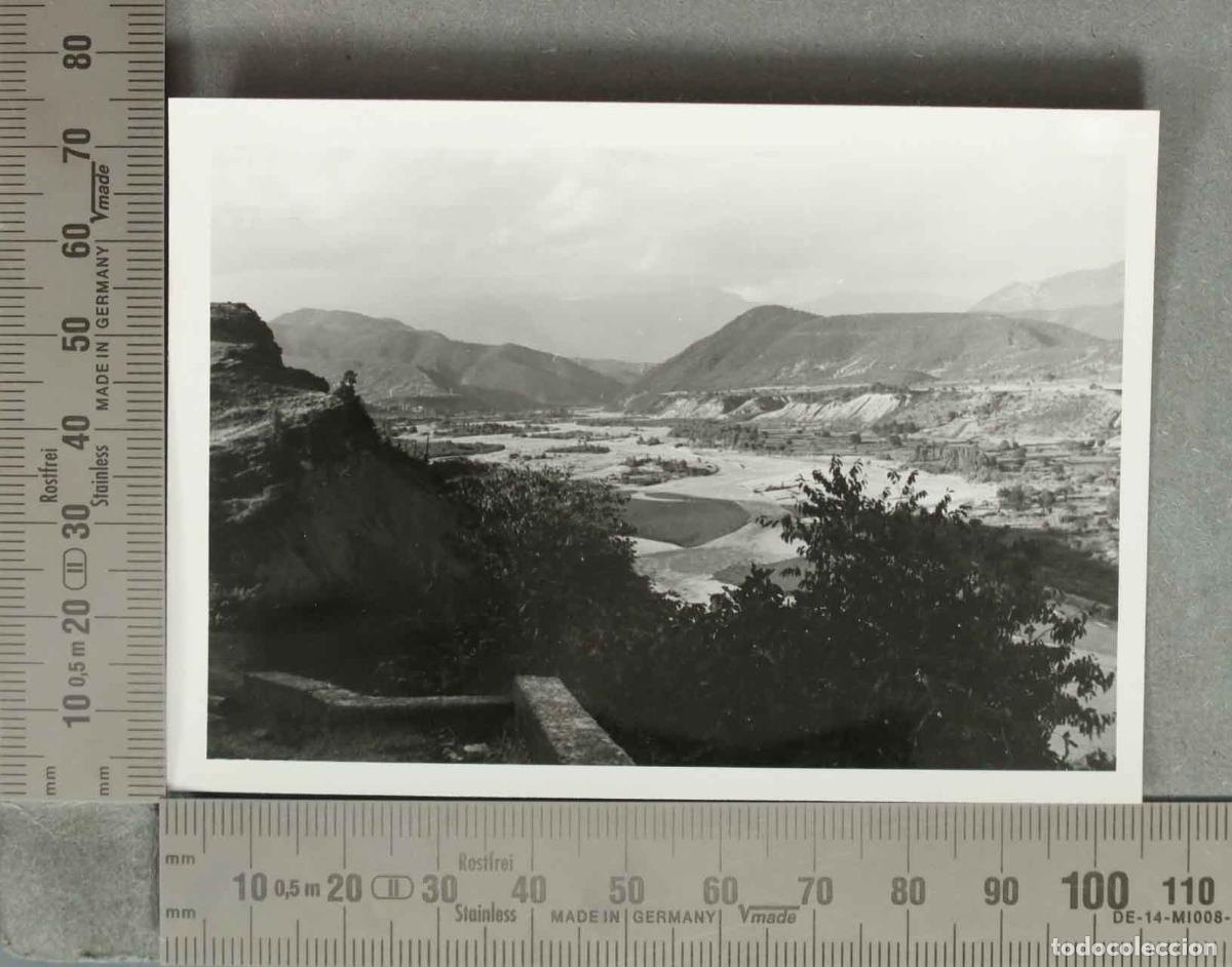 Fotografia antiga: FOTOGRAFIA. VIASTA DE VALLE Y R&iacute;o A IDENTIFICAR. HACIA 1960