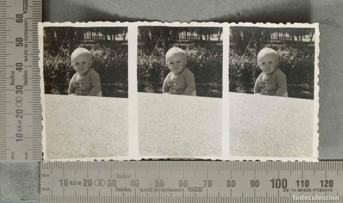 Photographie ancienne: FOTOGRAFIA. TRES RETRATOS BEBE HACIA 1960