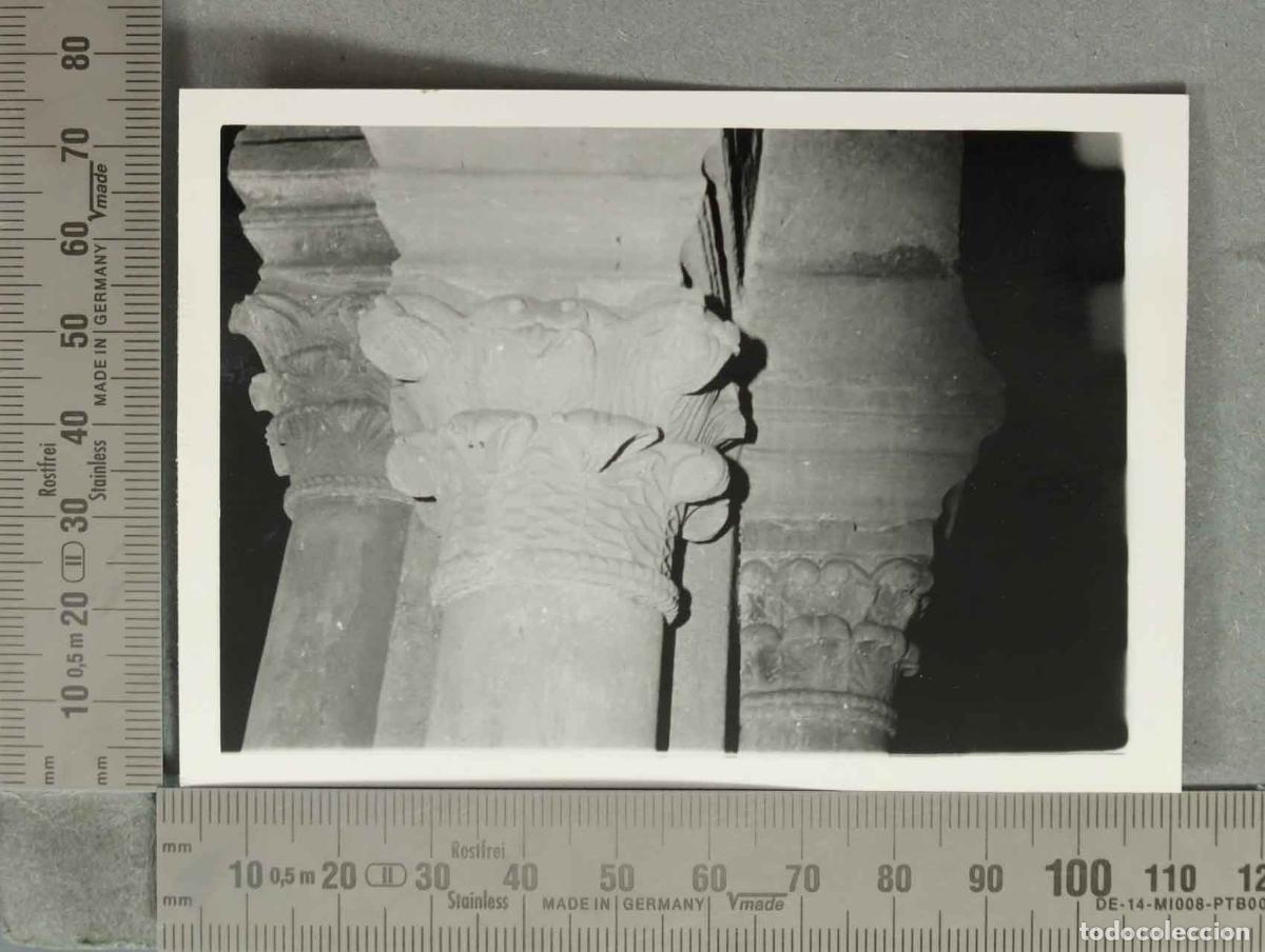 Fotografia antica: FOTOGRAFIA. Capiteles . LEBE&Ntilde;A. HACIA 1960