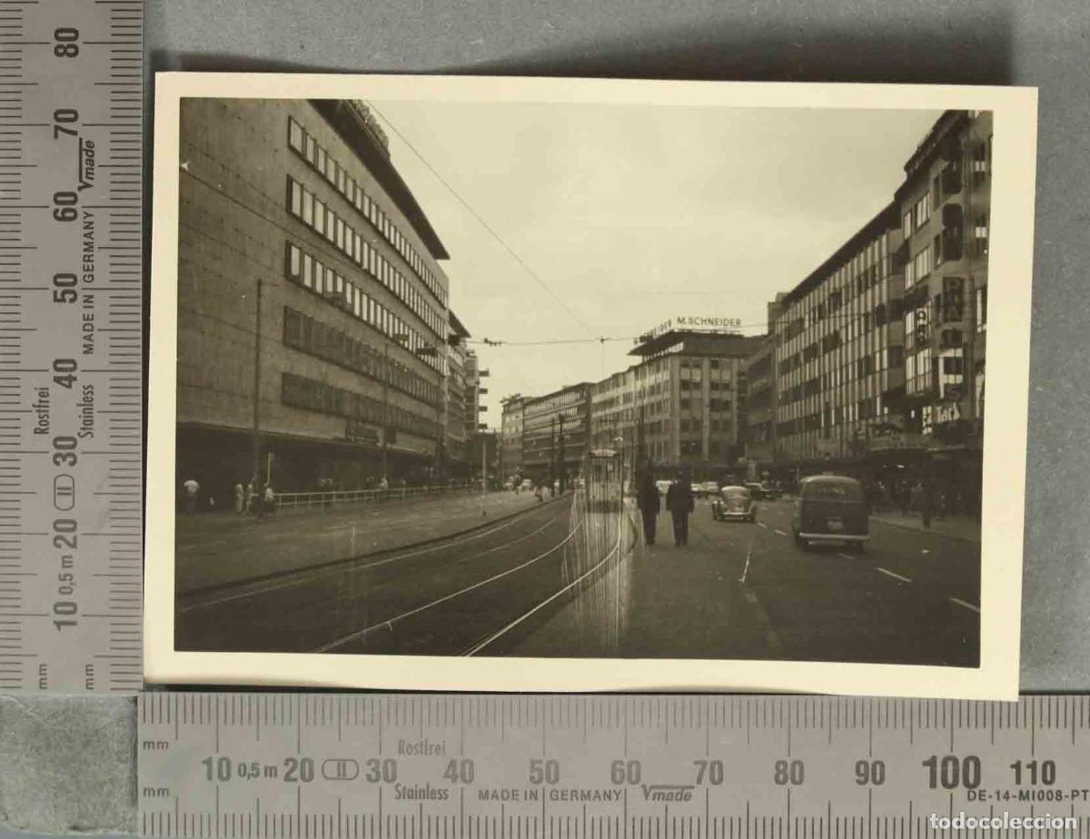 Fotografia antica: FOTOGRAFIA. Frankfurt am Main - Zeil - Kaufhaus M. Schneider