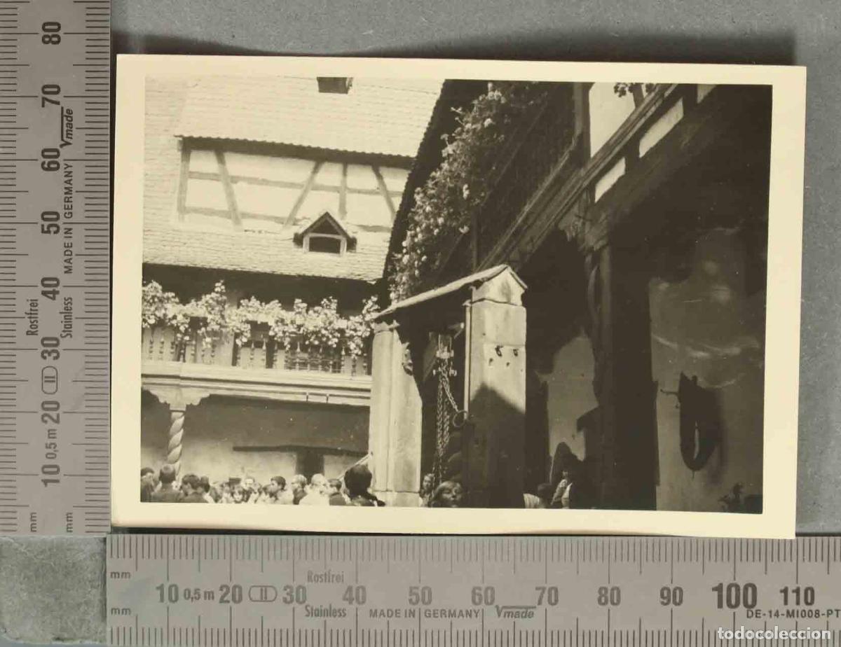 Fotografia antica: FOTOGRAFIA. VIVIENDA TRADICIONAL. &iquest;ESTRASBURGO?