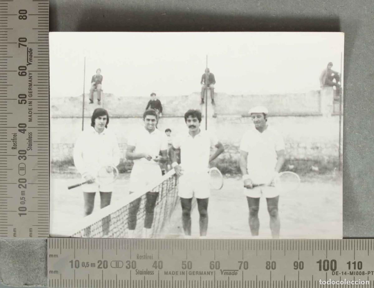Fotografia antica: FOTOGRAFIA. PARTIDO DE DOBLES TENIS HACIA 1960