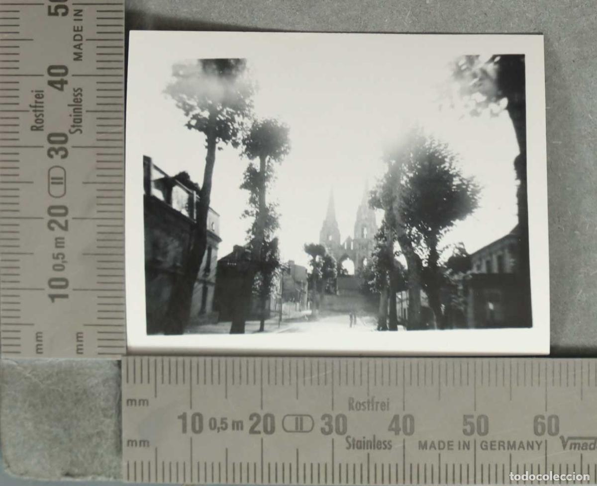 Fotografia antica: FOTOGRAFIA. REIMS. IGLESIA DEL CAMINO SANTIAGO 1956