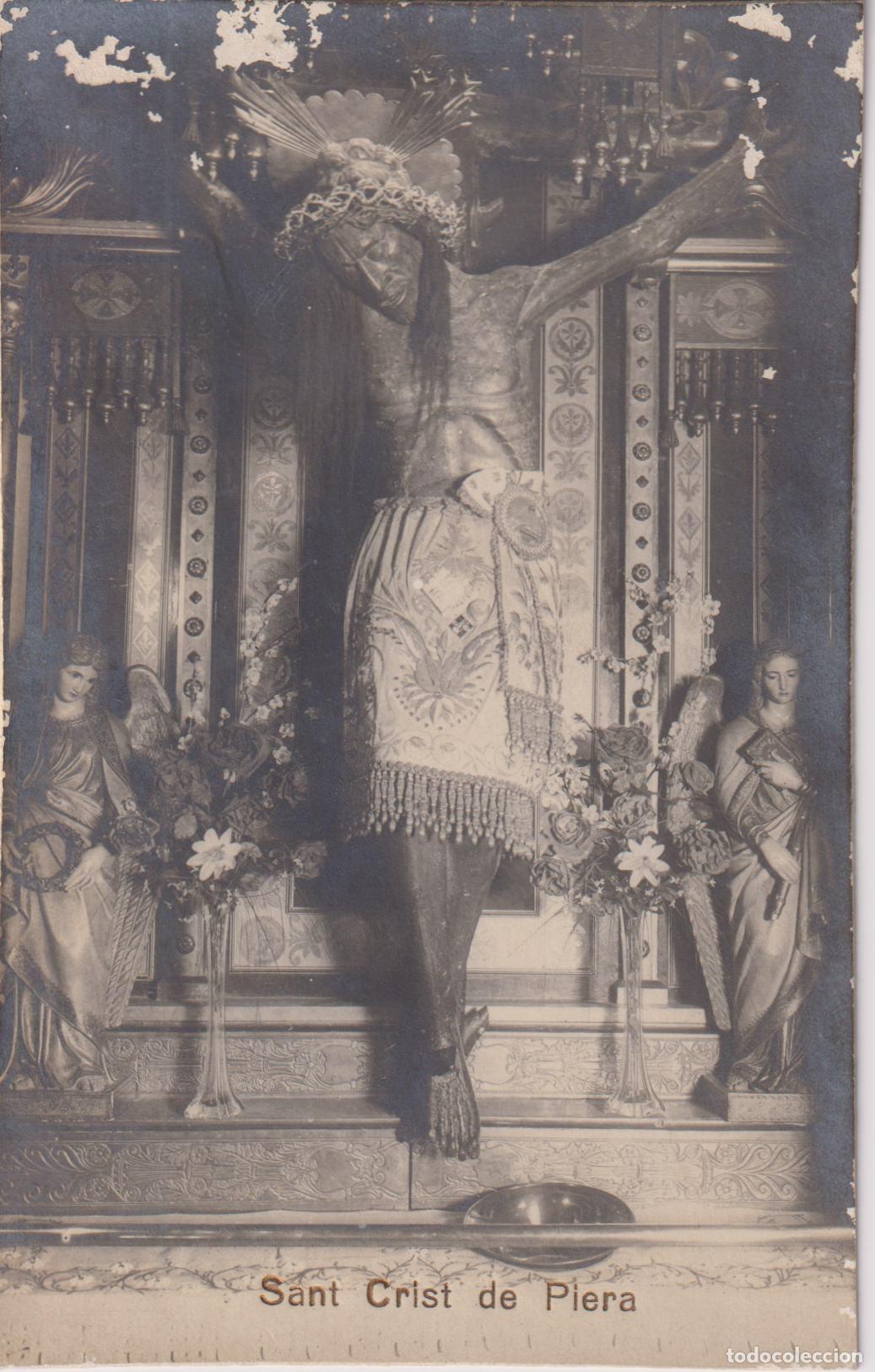 Fotograf&iacute;a antigua: ANTIGUA FOTO / POSTAL SANT CRIST DE PIERA &ndash; S/C