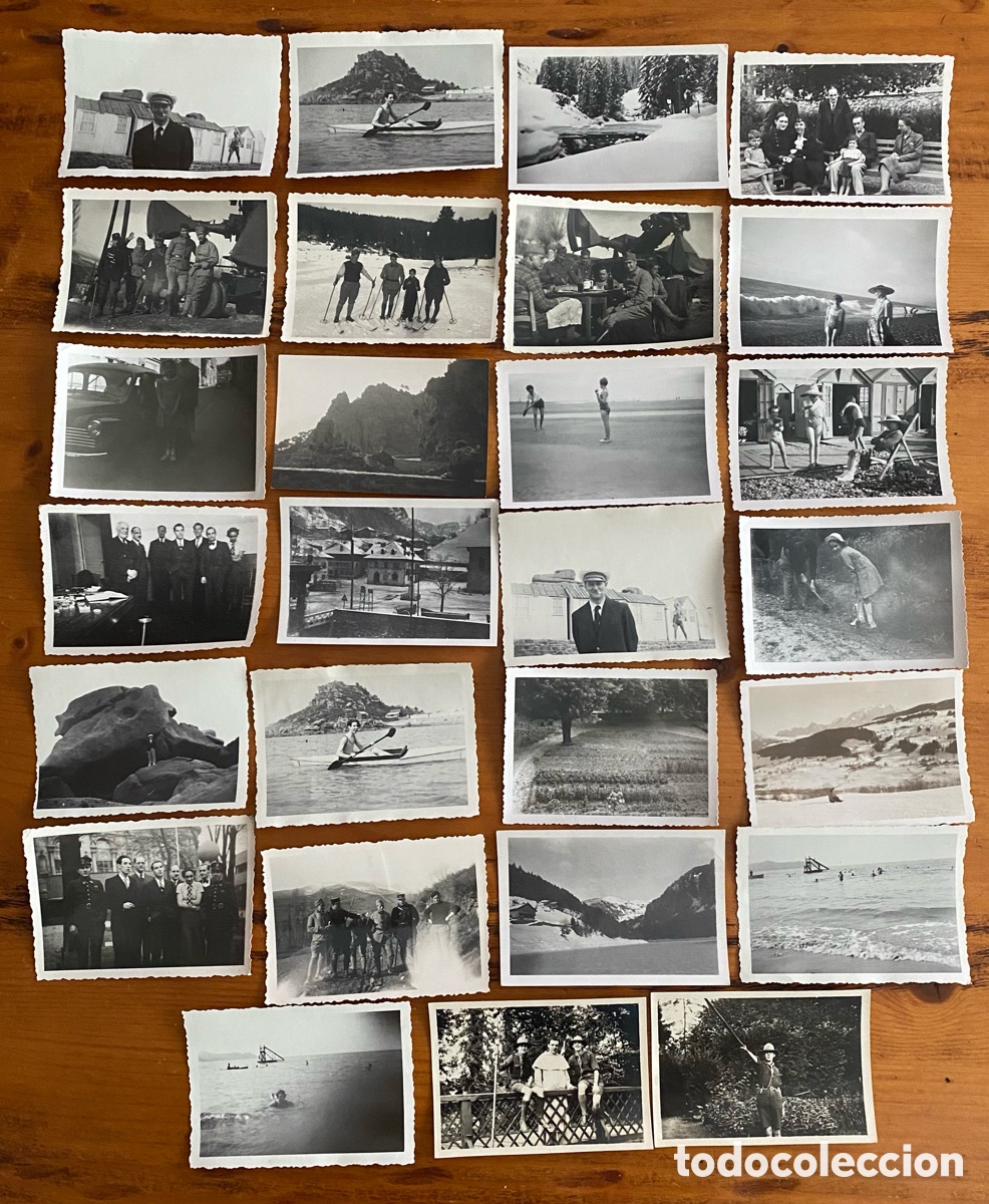 Alte Fotografie: 27 fotos blanco negro antiguas lote-8