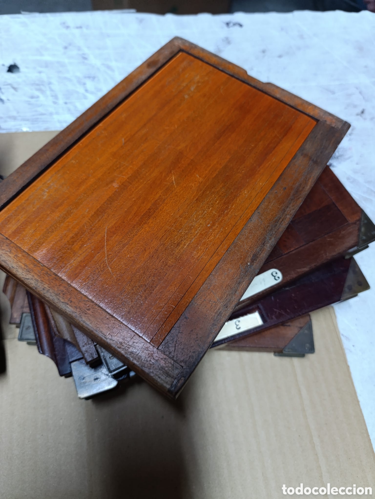 Fotograf&iacute;a antigua: Lote de 3 porta objetivo y placas porta cristales fotografia.