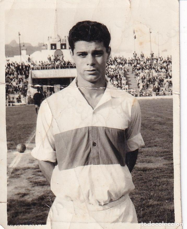 Fotograf&iacute;a antigua: CLUB DEPORTIVO TENERIFE FOTO DE ALVARO DEDICADA 1960