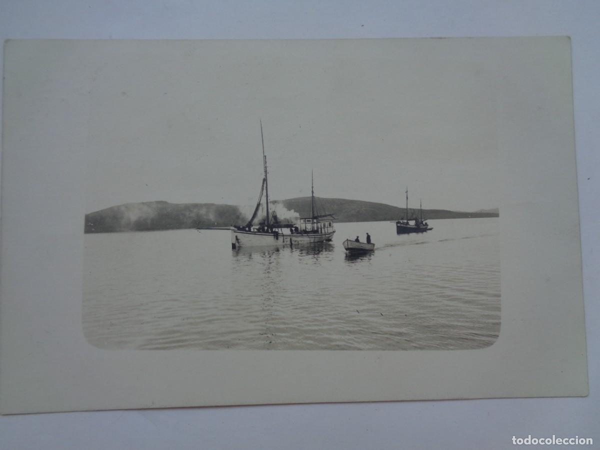 Photographie ancienne: FOTO DE BARCOS POR FINLANDIA , 1922
