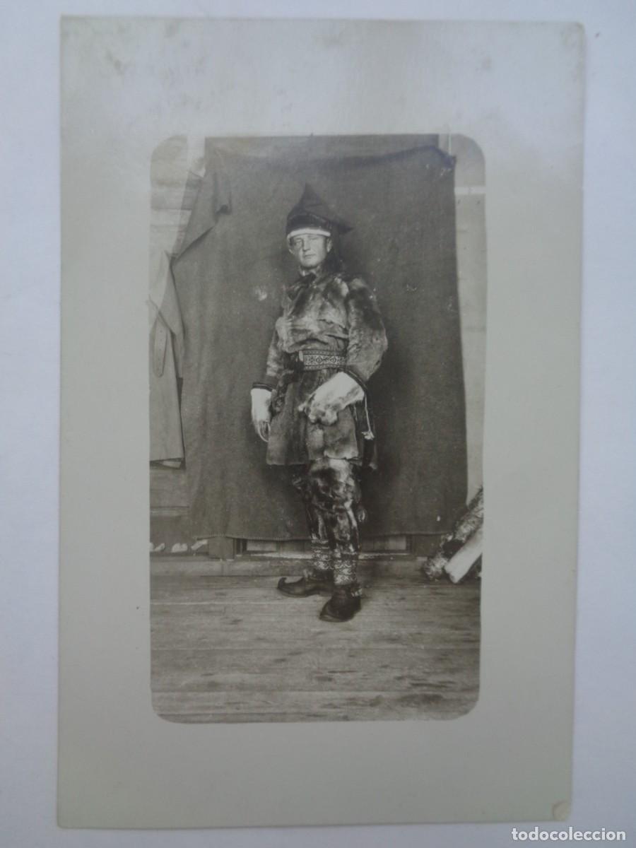 Fotograf&iacute;a antigua: FOTO DE UN LAPON. LAPONIA ( FINLANDIA ), PRINCIPIOS DE SIGLO
