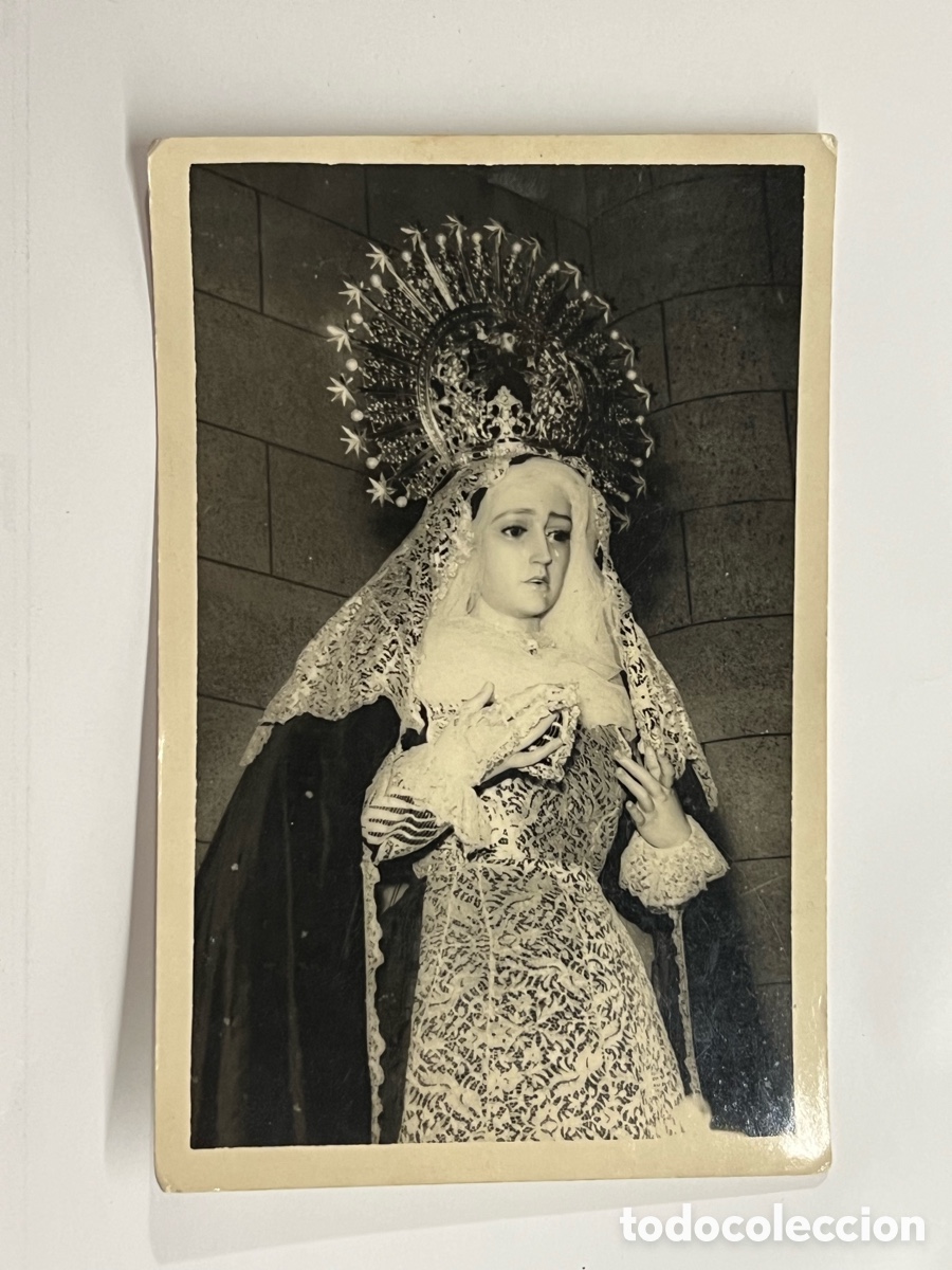 Fotograf&iacute;a antigua: M&Aacute;LAGA. Ntra. Sra. de la Soledad, Parroquia de San Juan Bautista.. ? Fotograf&iacute;a