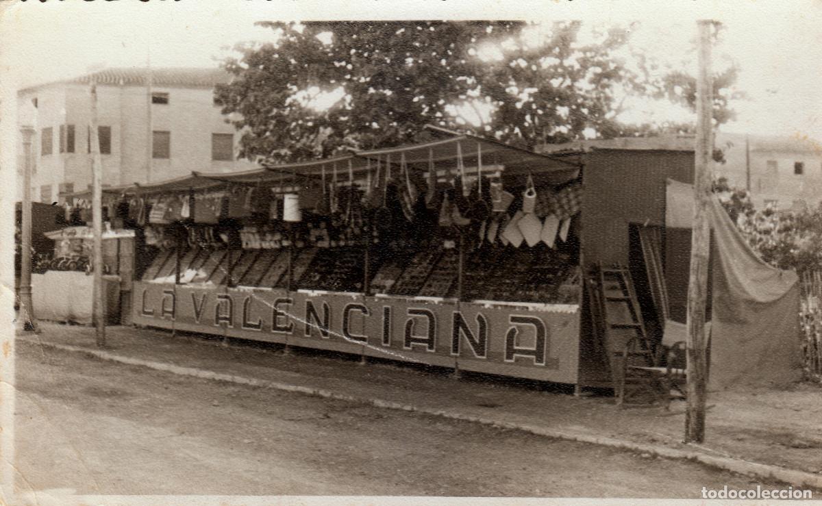 Fotograf&iacute;a antigua: La Valenciana. T&oacute;mbola, puesto de venta, mercado. Ceheg&iacute;n, Murcia. Gim&eacute;nez, Caravaca A&ntilde;os 50 g aa