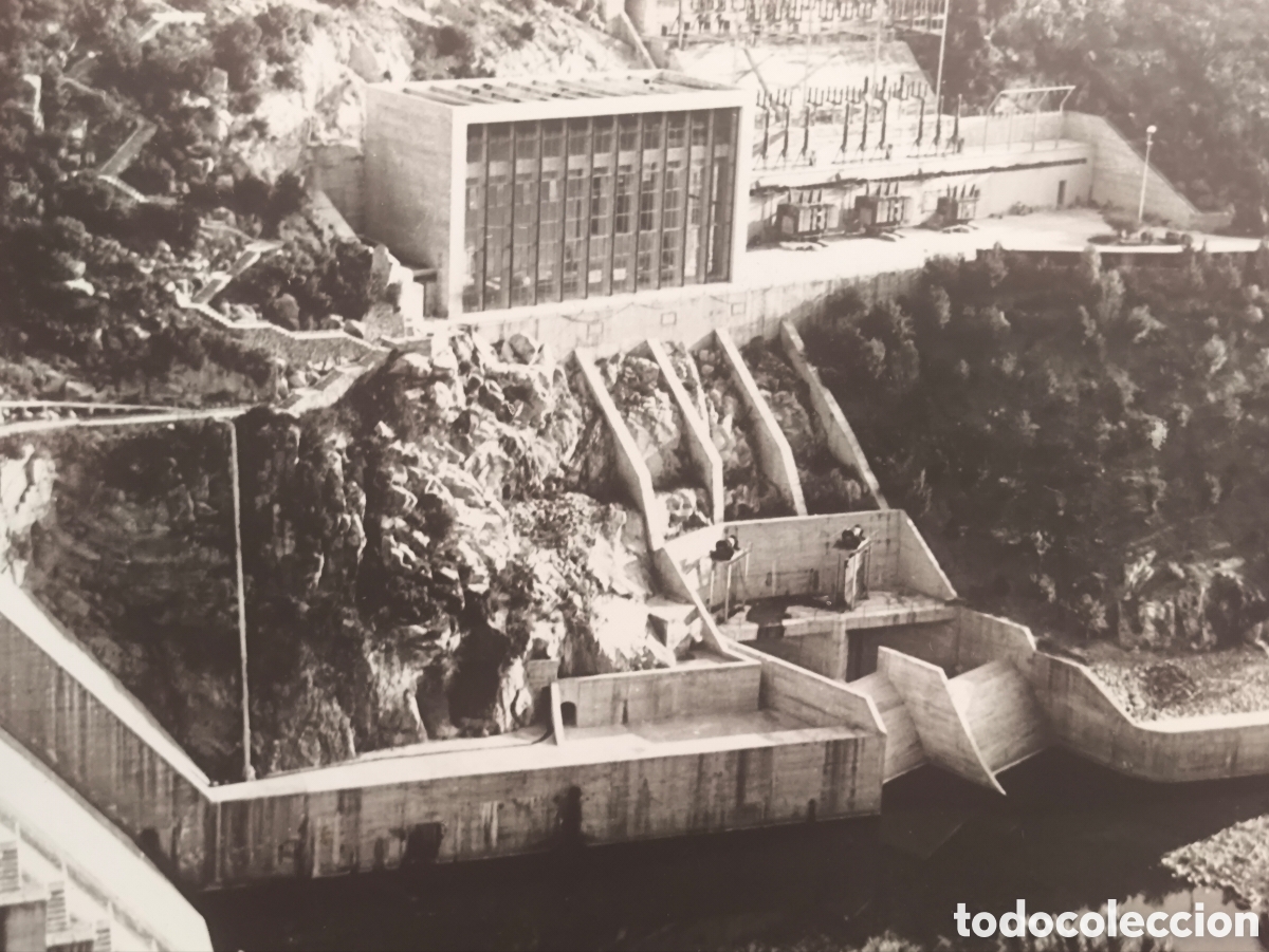 Antique Photography: VILANOVA DE SAU CENTRAL HIDROELECTRICA FOTOGRAF&Iacute;A OSONA 1969