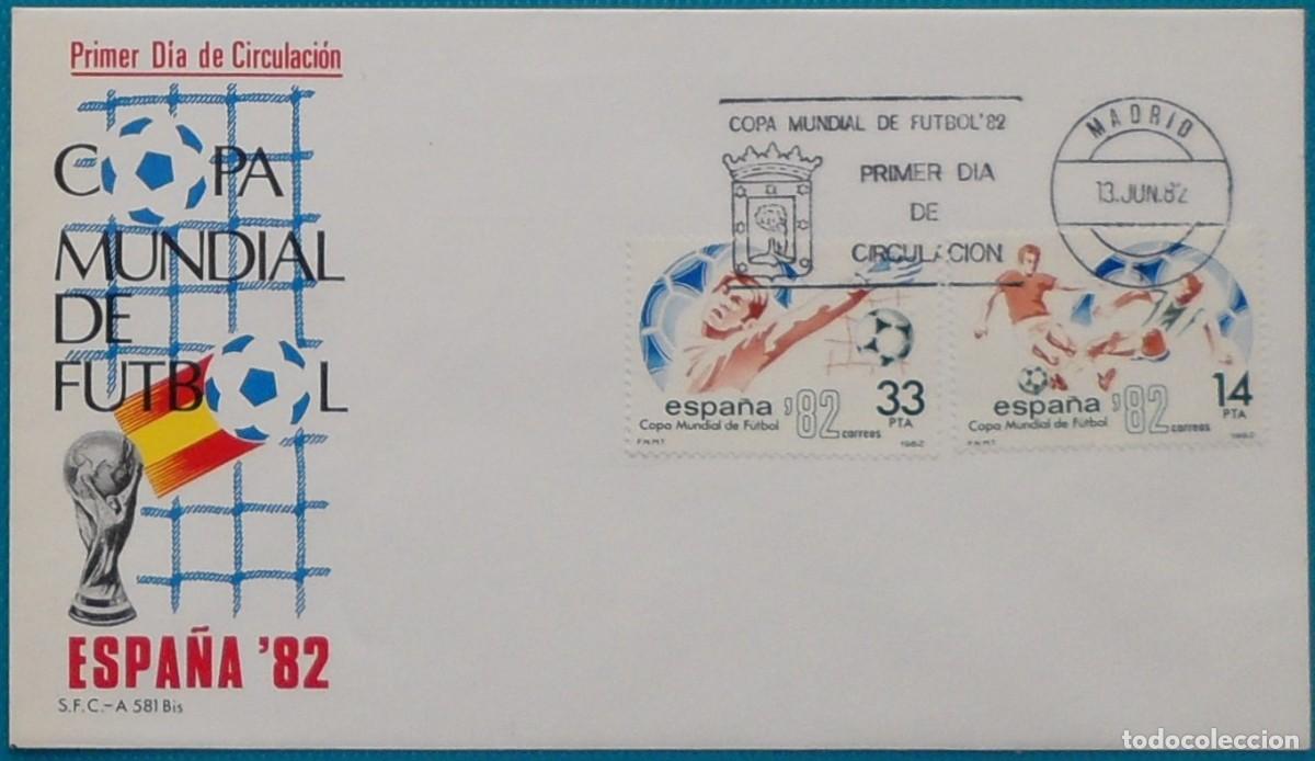 Fotograf&iacute;a antigua: 1982-ESPA&Ntilde;A-SPD-VER FOTO-N&ordm;2661/2-COPA MUNDIAL DE FUTBOL-ESPA&Ntilde;A 82