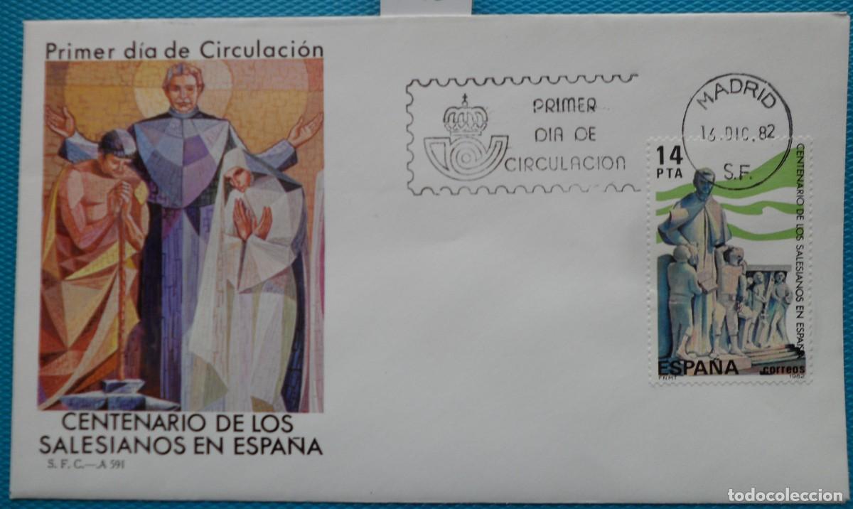 Fotograf&iacute;a antigua: 1982-ESPA&Ntilde;A-SPD-VER FOTO-N&ordm;2684-CENTENARIO DE LOS PADRES SALESIANOS EN ESPA&Ntilde;A