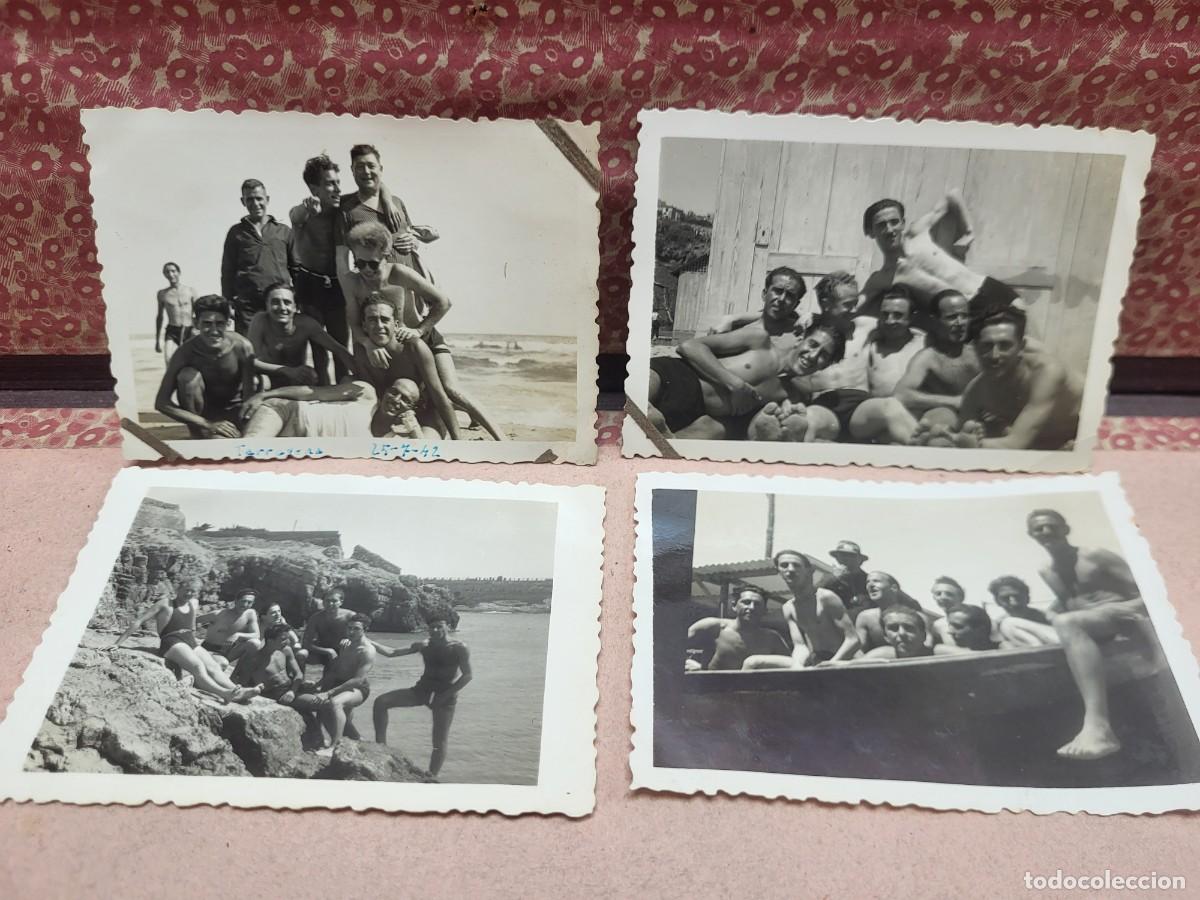 Fotograf&iacute;a antigua: ANTIGUAS FOTOGRAFIAS PLAYA SELLO VALLVE 1942