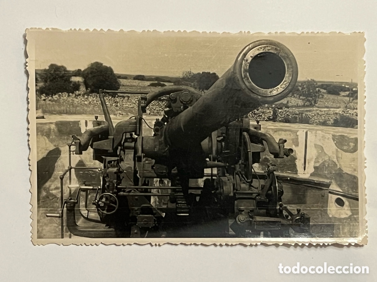 Fotograf&iacute;a antigua: MAHON Regimiento de Artiller&iacute;a Antia&eacute;rea Ligera. Jornadas de tiro (a.1957) Fotograf&iacute;a