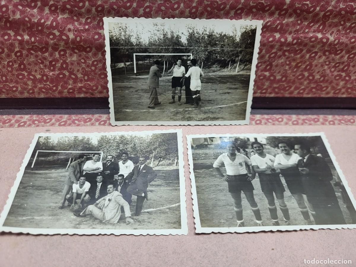 Fotograf&iacute;a antigua: ANTIGUAS FOTOGRAFIAS PARTIDO DE FUTBOL ORIGEN TARRAGONA