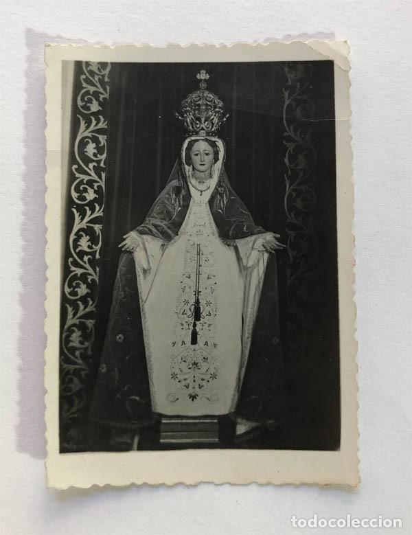 Antique Photography: CANET DE MAR ( BARCELONA ) A&Ntilde;O 1947 / RETRATO NUESTRA SE&Ntilde;ORA DE LA MISERICORDIA