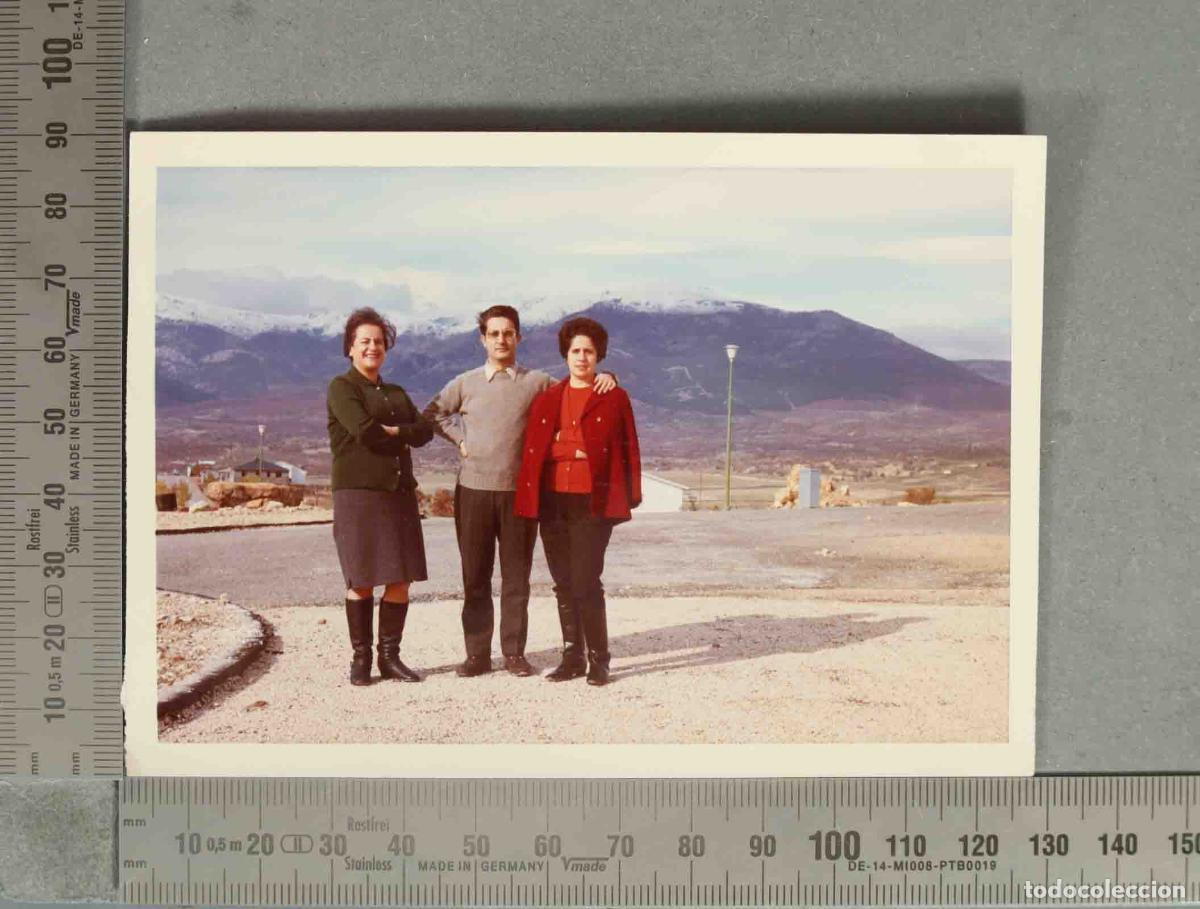 Fotograf&iacute;a antigua: FOTOGRAFIA. VISTA MONTA&Ntilde;AS NEVADAS HACIA 1970