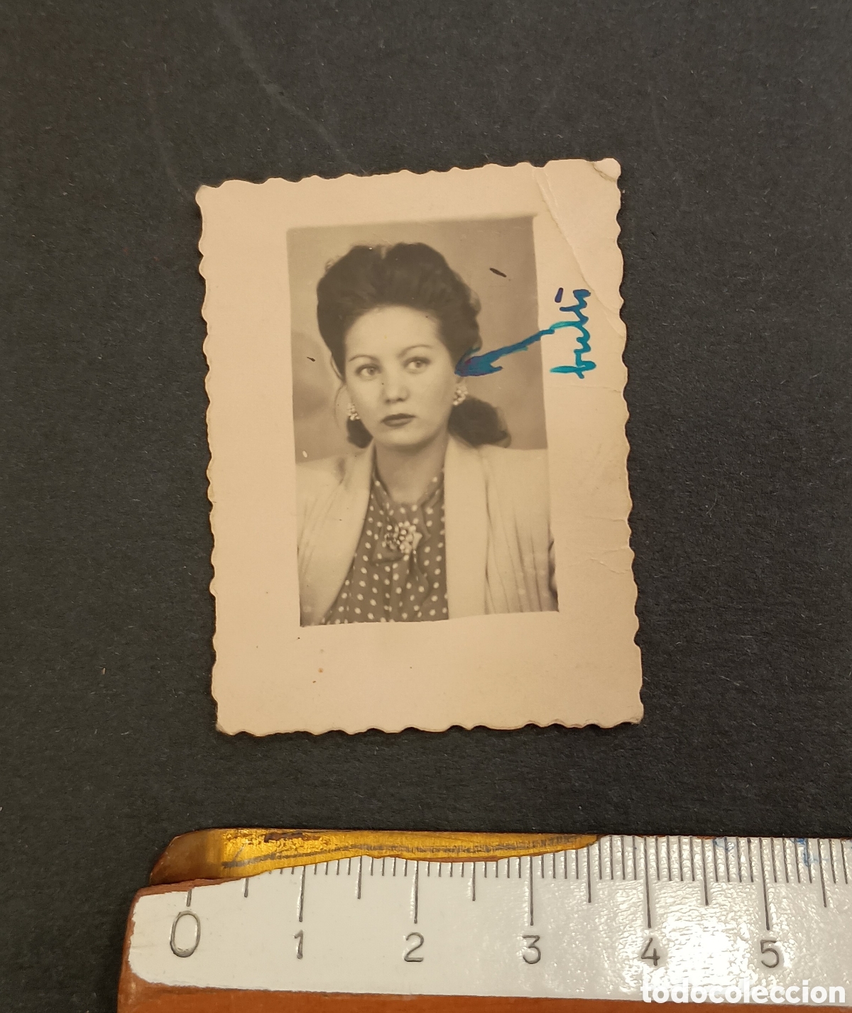 Fotografia antica: ANTIGUA FOTOGRAF&Iacute;A DE CARN&Eacute; DE UNA MUJER JOVEN