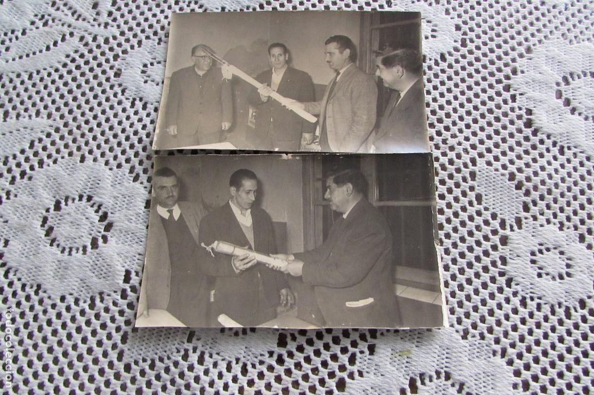 Fotograf&iacute;a antigua: LOTE 2 FOTOS-FOTO GONZALEZ ATLANTICO 37 SALAMANCA 1963