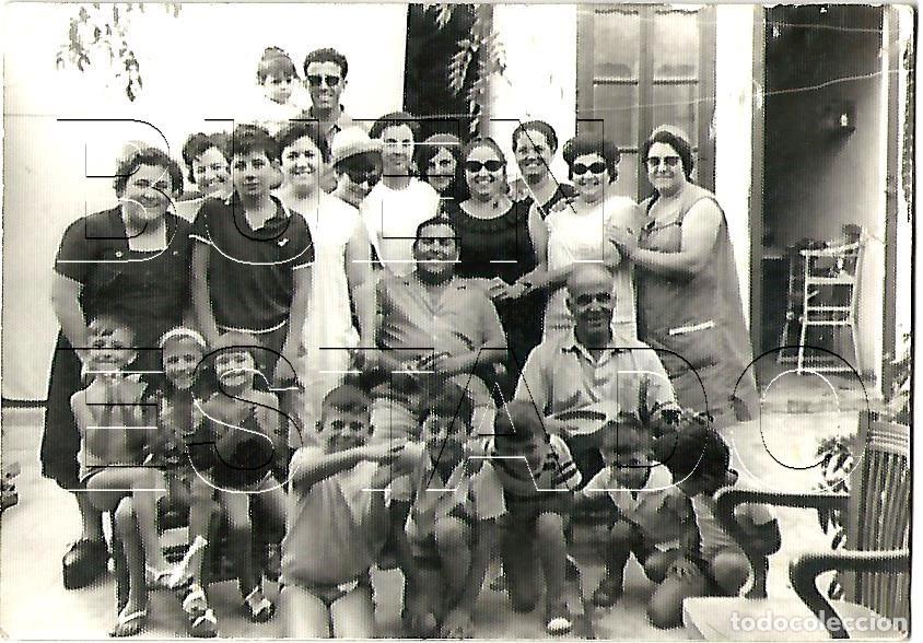 Fotograf&iacute;a antigua: CARTAYA HUELVA FAMILIA COSTUMBRISMO FOTOGRAFIA UNICA GALAN FOTOGRAFO 10X7 J9