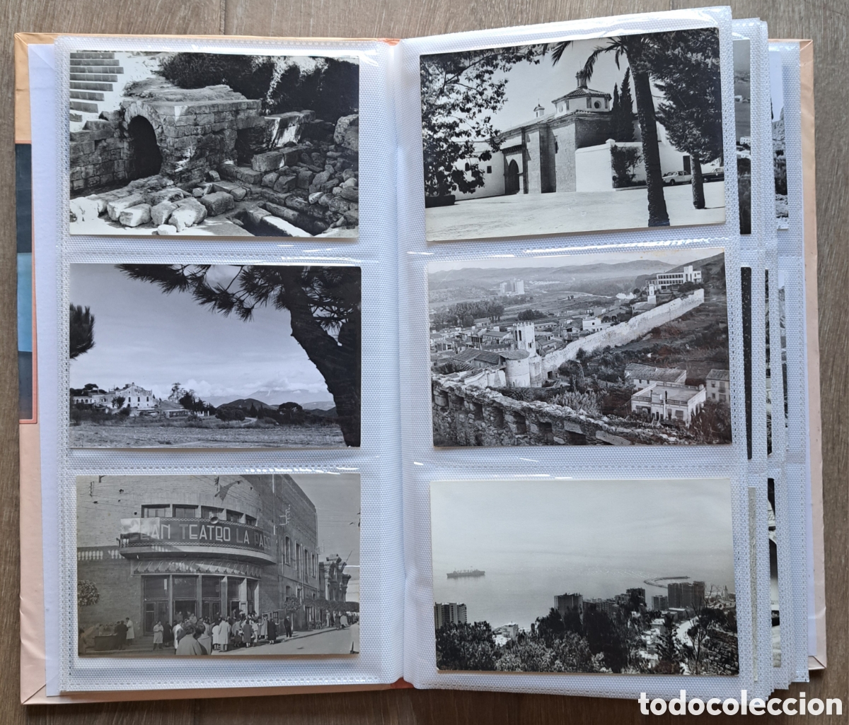 Fotograf&iacute;a antigua: Album con m&aacute;s de 200 fotos originales en b/n de lugares de Espa&ntilde;a, a&ntilde;os 70