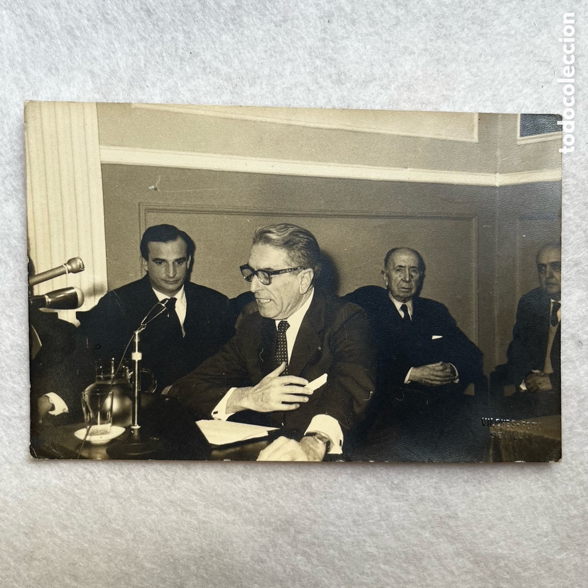 Fotograf&iacute;a antigua: FOTOGRAF&Iacute;A ANTONIO GARRIGUES D&Iacute;AZ - CA&Ntilde;ABATE - ABOGADO / MINISTRO DEL INTERIOR / MADRID / SEVILLA