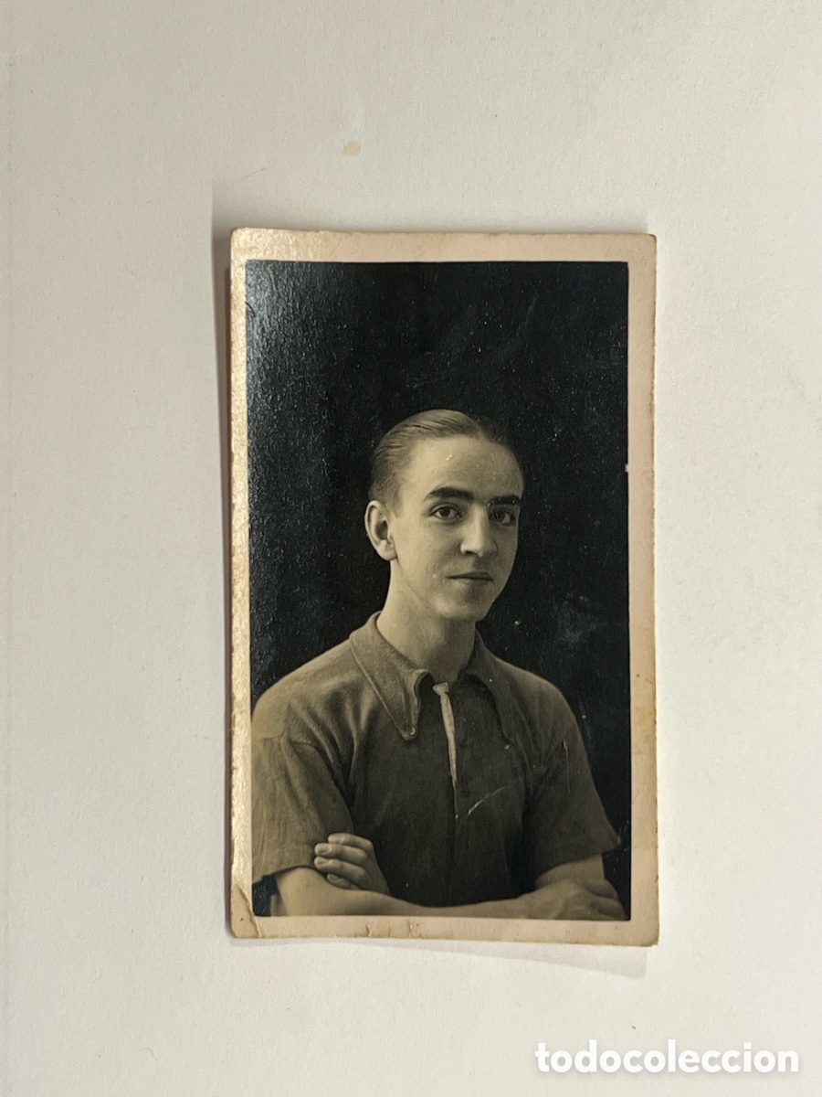 Fotograf&iacute;a antigua: RIPOLL (Girona) Fotograf&iacute;a Ideal, Joven deportista&hellip; (h.1930?)