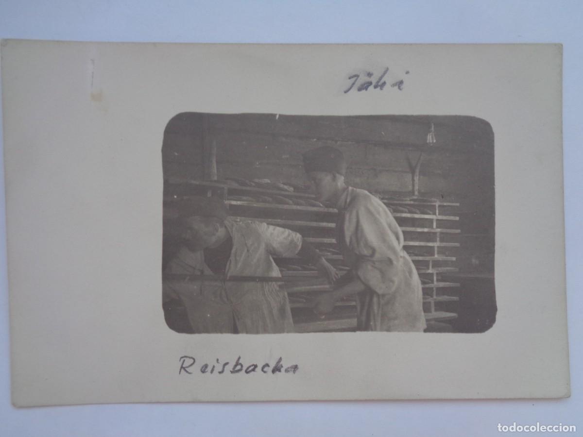 Fotograf&iacute;a antigua: FOTO DE MILITARES - PANADEROS DEL EJERCITO DE FINLANDIA , PANADERIA . PRINCIPIOS DE SIGLO