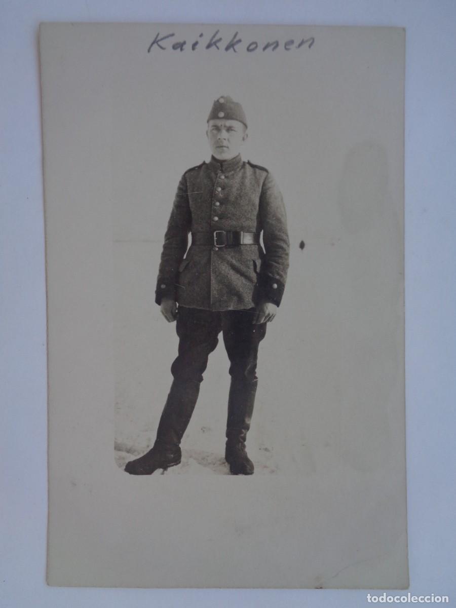 Fotograf&iacute;a antigua: FOTO DE MILITAR DEL EJERCITO DE FINLANDIA , PRINCIPIOS DE SIGLO