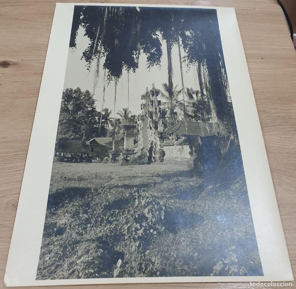 Antique Photography: INDONESIA. BALI. BAGNAN. GRAND FORMAT. FOTO PHOTO. 39.5X29.5CM