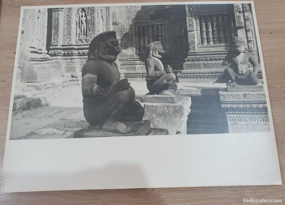 Antique Photography: CAMBOYA. CAMBODGE. BANTEAI SRI ANGKOR GRAND FORMAT. FOTO PHOTO. 39.5X29.5CM