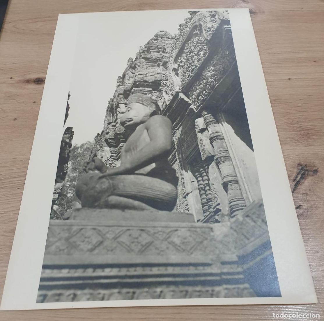 Antique Photography: ASIA. CAMBOYA. CAMBODGE. BANTEAI SRI ANGKOR GRAND FORMAT. FOTO PHOTO. 39.5X29.5CM