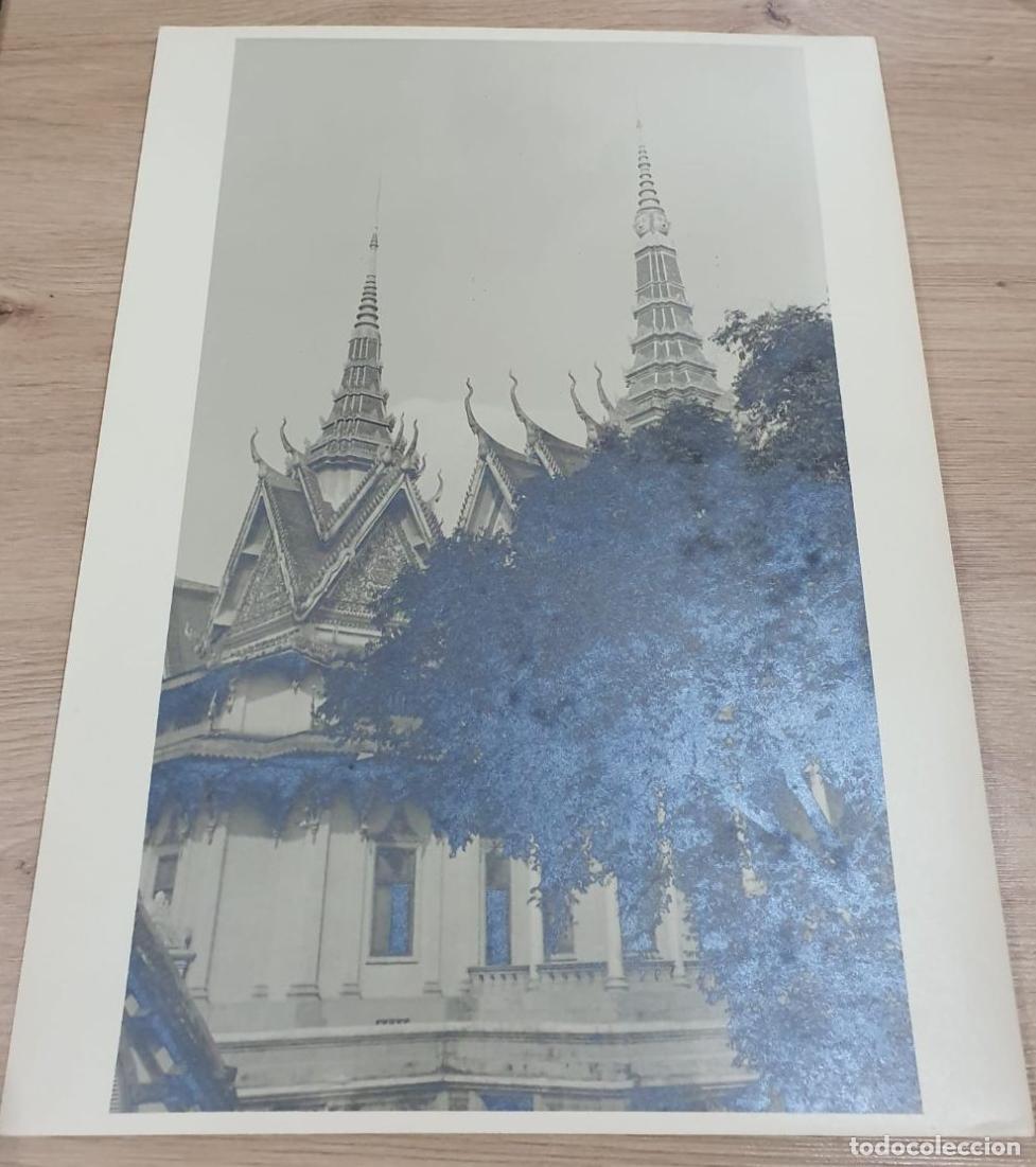 Antique Photography: ASIA. INDOCHINE. INDOCHINA. SALLE DU TRONE. PHNOM PENH. GRAND FORMAT. FOTO PHOTO. 39.5X29.5CM