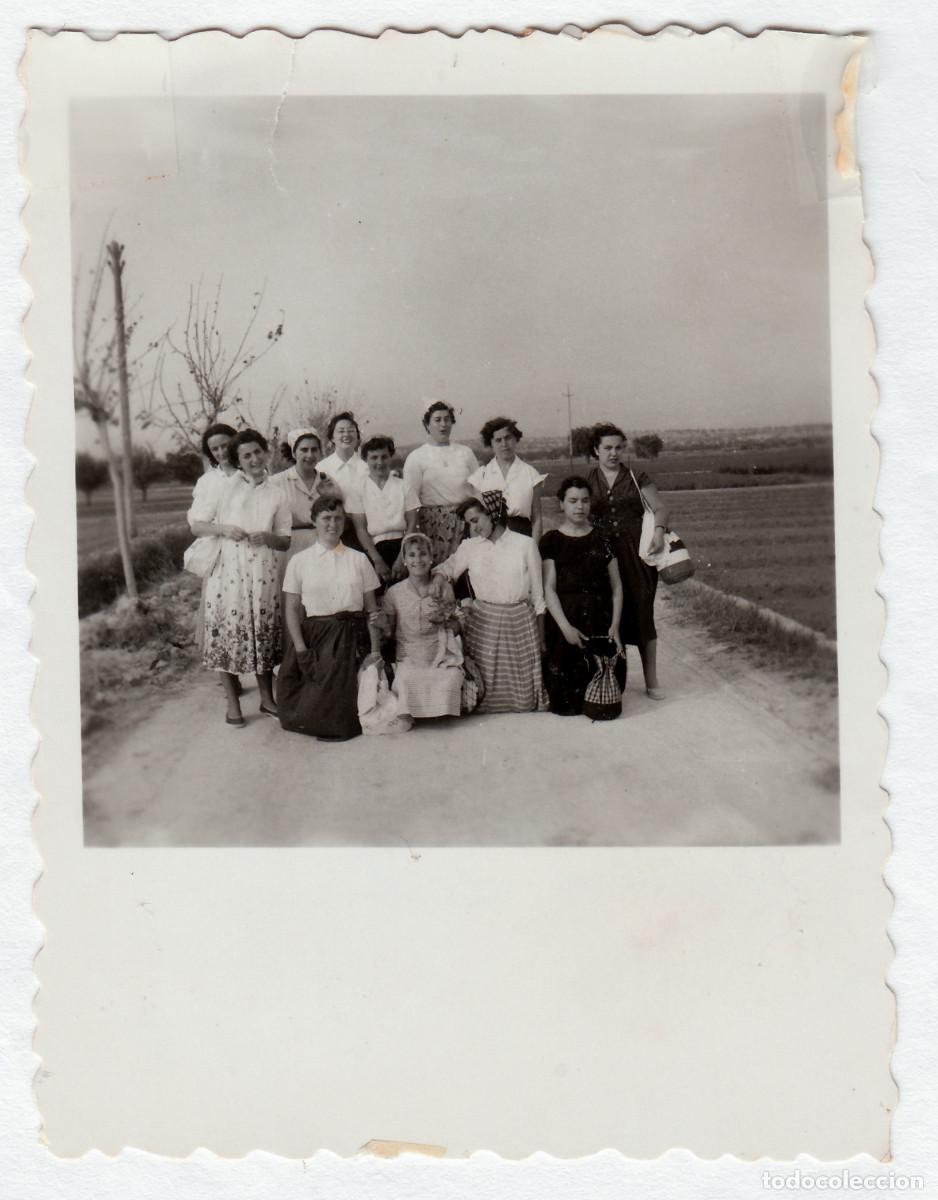 Antique Photography: Camino de L&iacute;ria, Val&egrave;ncia. A&ntilde;os 50 g aa