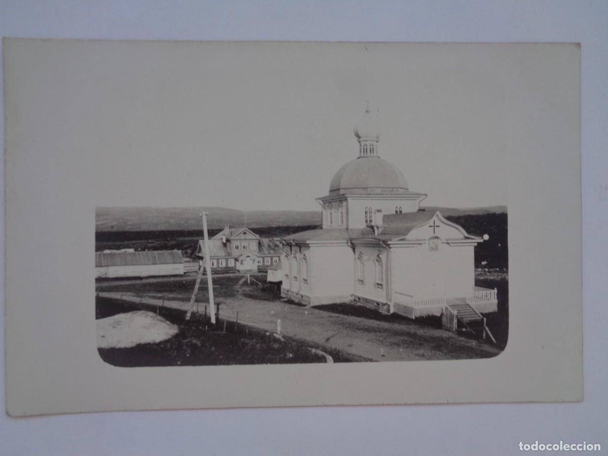 Fotograf&iacute;a antigua: FOTO DE LA IGLESIA DE LA NATIVIDAD EN FINLANDIA , PRINCIPIOS DE SIGLO