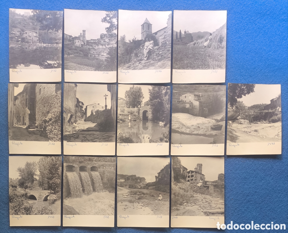 Fotograf&iacute;a antigua: RUPIT FOTOGRAF&Iacute;A LOTE 13 OSONA 1953