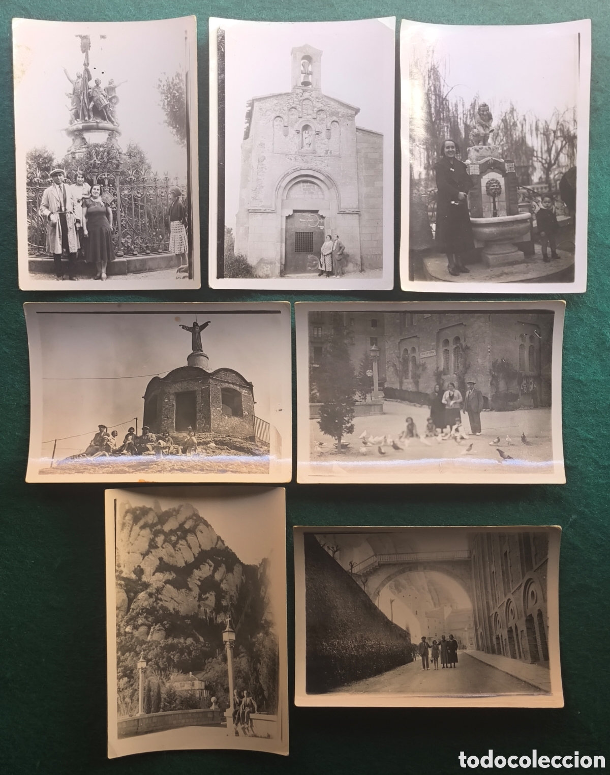 Fotograf&iacute;a antigua: MONTSERRAT VISITA FOTOGRAF&Iacute;A LOTE 7 C. 1925