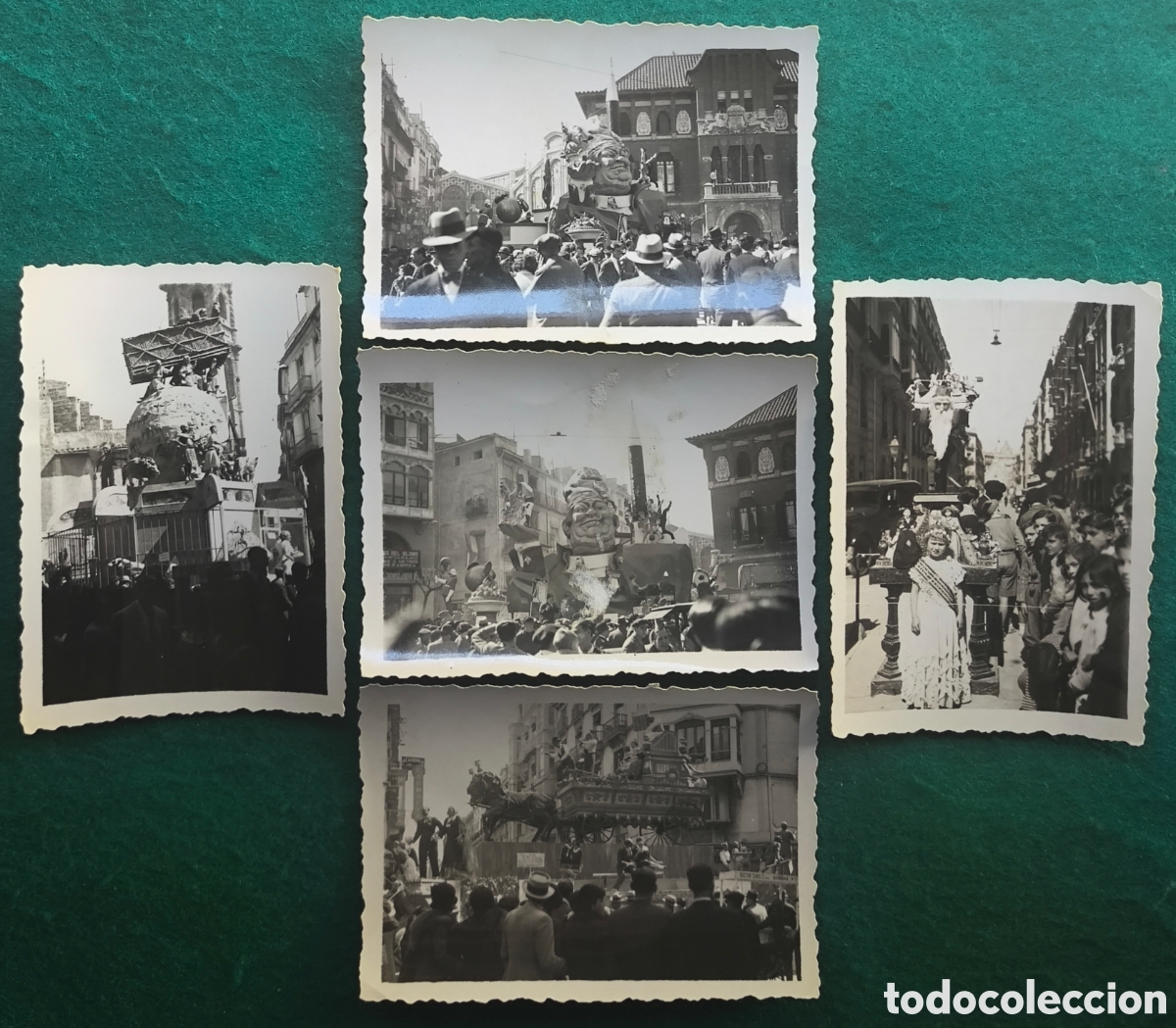Fotograf&iacute;a antigua: FALLA VALENCIA FALLAS FOTOGRAF&Iacute;A LOTE 5 A&Ntilde;O 1935