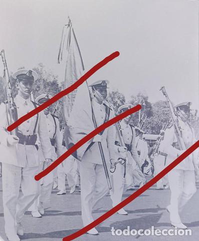 Fotograf&iacute;a antigua: Pr&iacute;ncipe Juan Carlos de Borbon en Peru 1958 Negativo de Celuloide