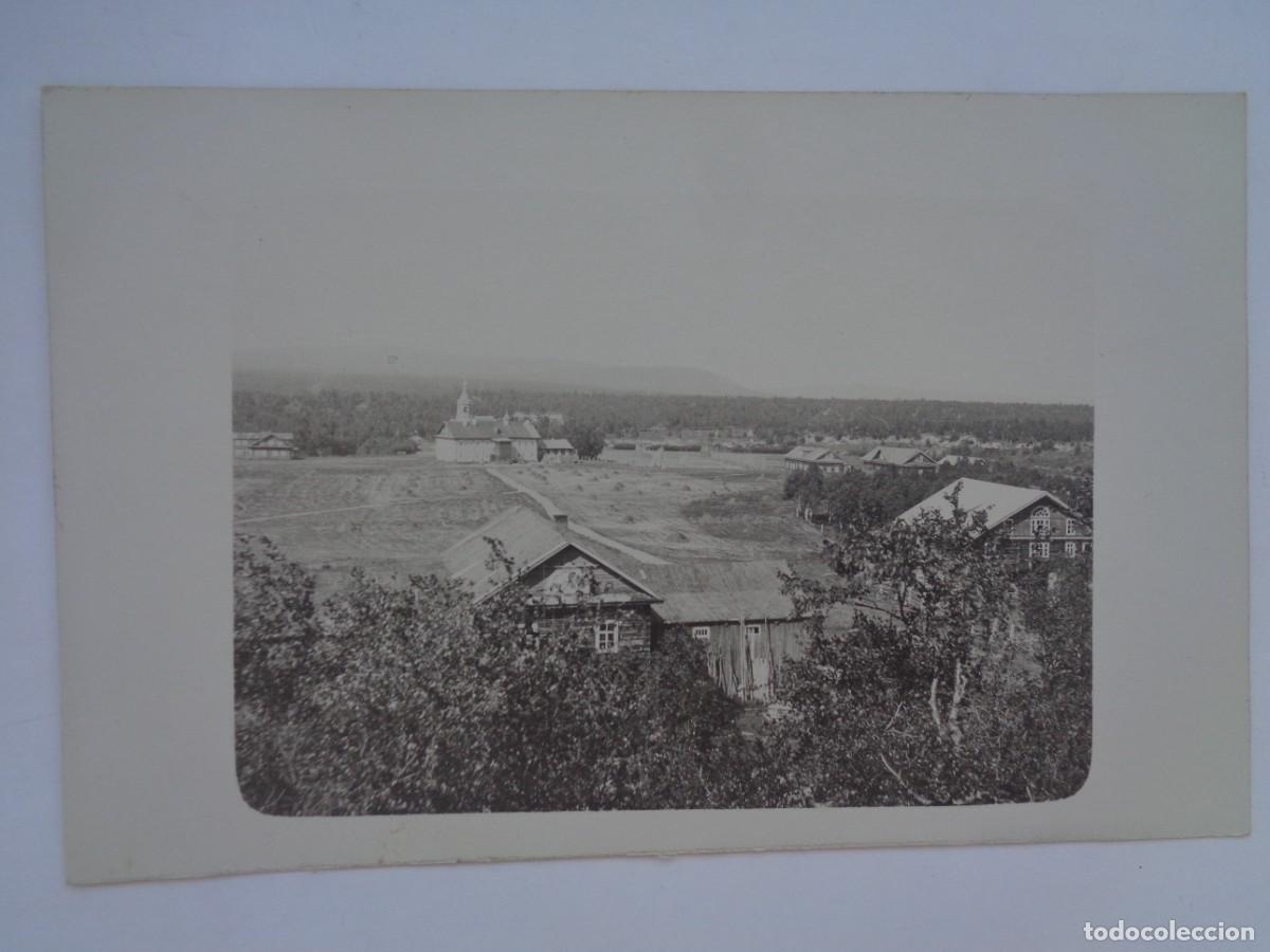 Fotograf&iacute;a antigua: FOTO DE UN PUEBLO DE FINLANDIA . PRINCIPIOS DE SIGLO