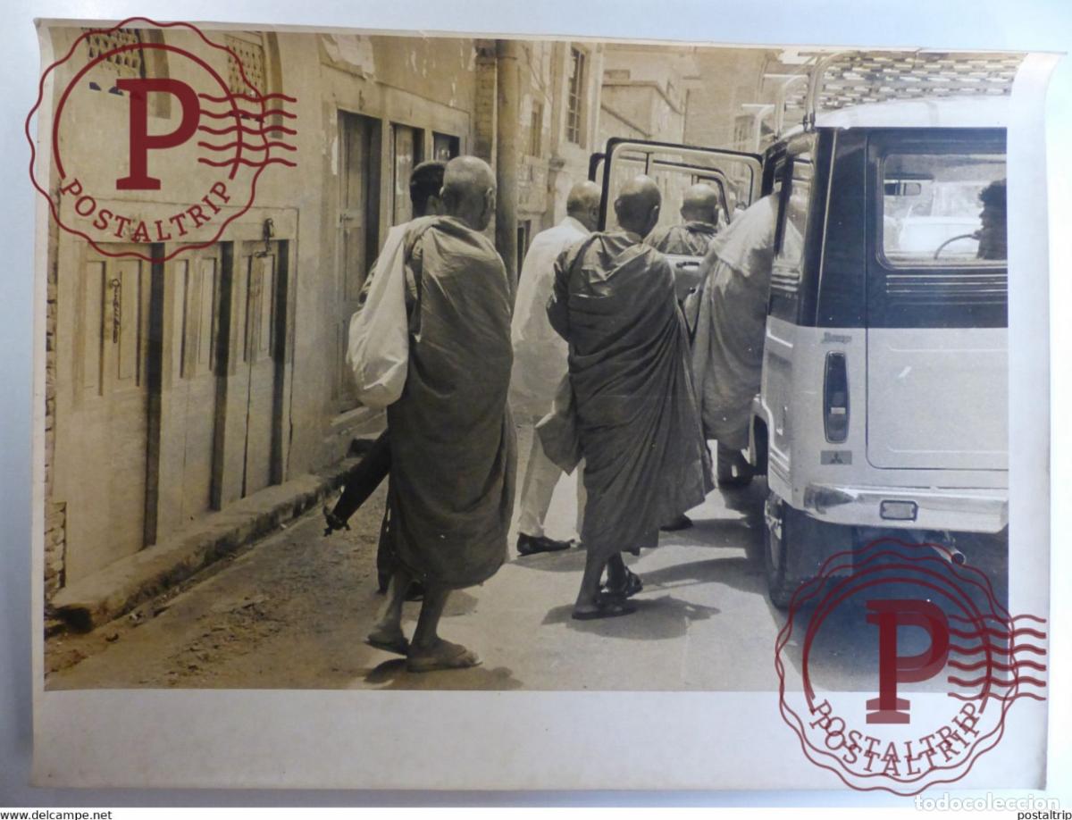 Fotograf&iacute;a antigua: 40 *30CM ASIA ASIE SC&Egrave;NES ET TYPES INDIA INDE CHINE NEPAL CAMBODJA VIETNAM