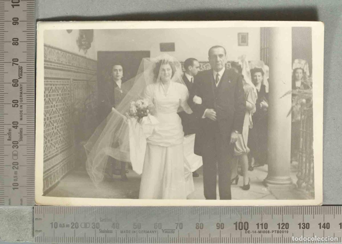 Fotograf&iacute;a antigua: FOTOGRAFIA. CELEBRACION BODA. HOTEL INGLATERRA SEVILLA hacia 1940