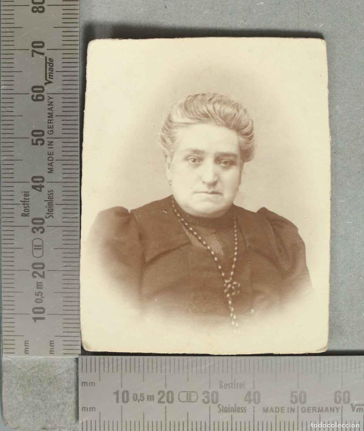 Fotograf&iacute;a antigua: FOTOGRAFIA. RETRATO MUJER. hacia 1900